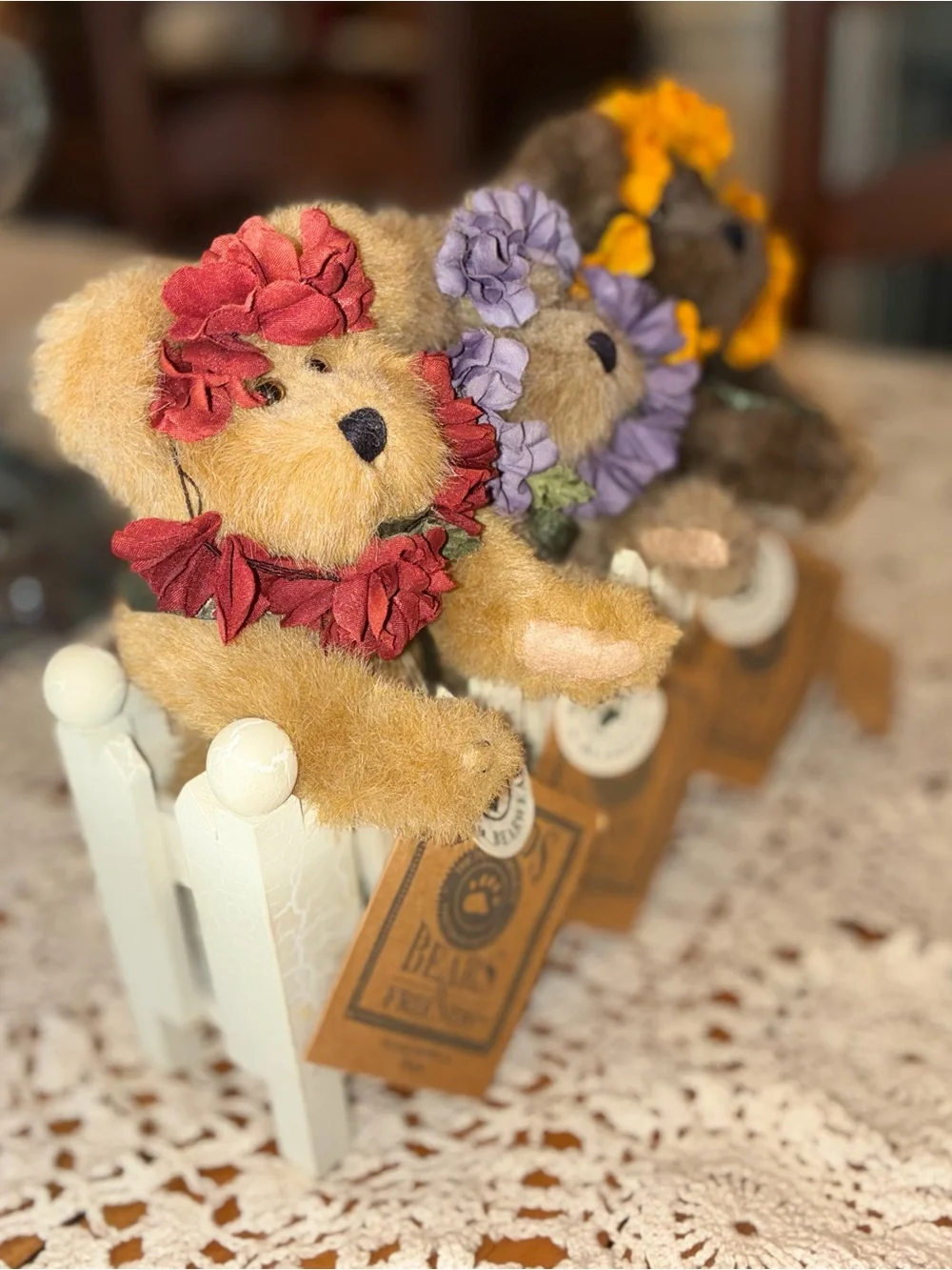 NWT Vintage Set of 3 Boyds Bears as 